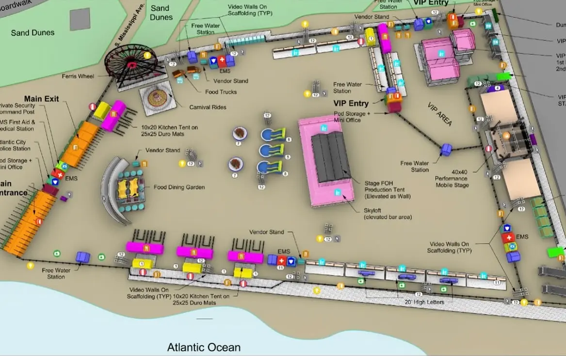 Ocean Fest Layout Latino Beach Festival – Ven Pa Ka