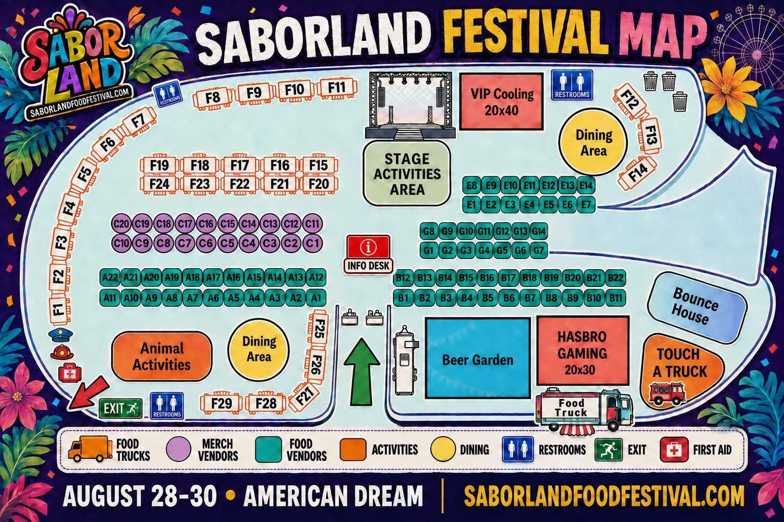 SaborLand Latin Food Festival - American Dream Mall